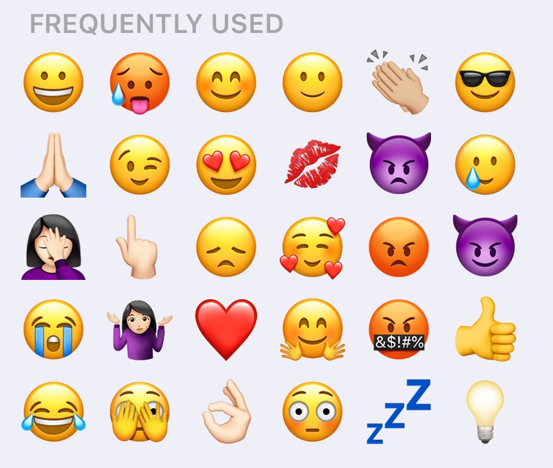Joyful expressions