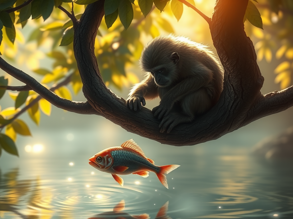 कपिमत्स्यनीतिकथा