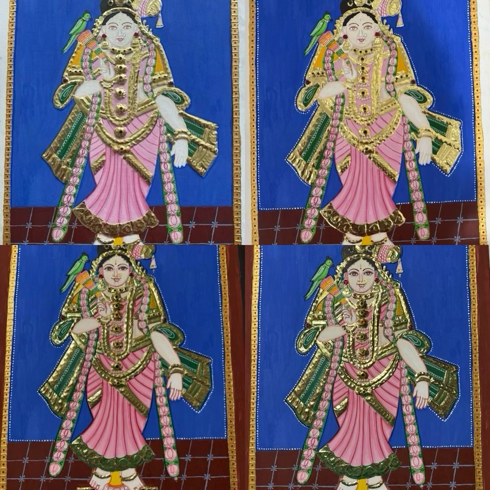 My Art Project – Tanjore&nbsp;Painting!